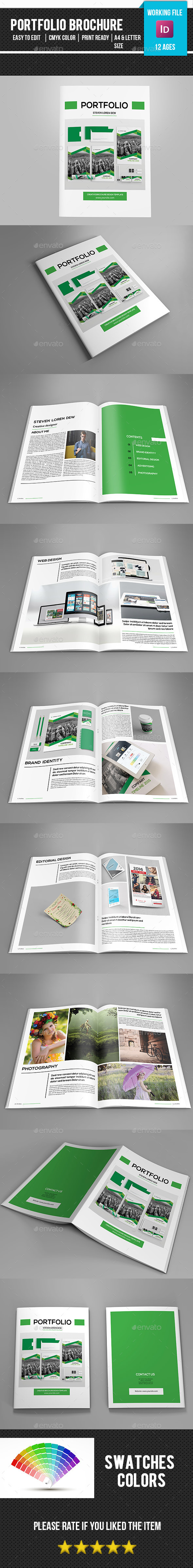 Portfolio Brochure Template-V321 - Portfolio Brochures