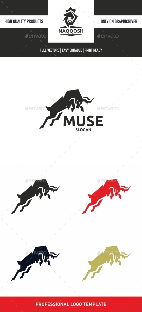 Muse - Animals Logo Templates