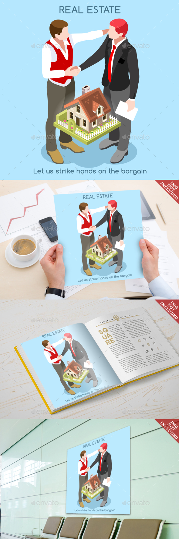 Real Estate 01 People Isometric - Concepts Business