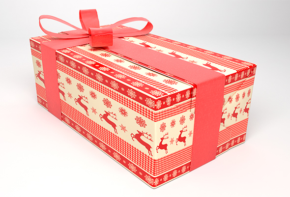 Gift Box Christmas - 3Docean 13697122