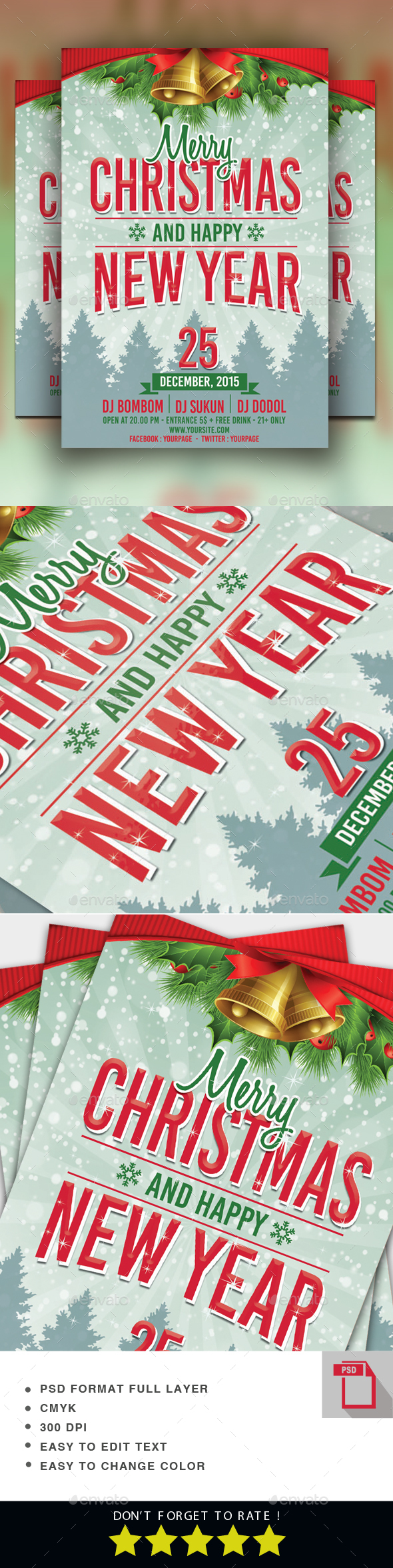 Christmas Party Flyer - Events Flyers