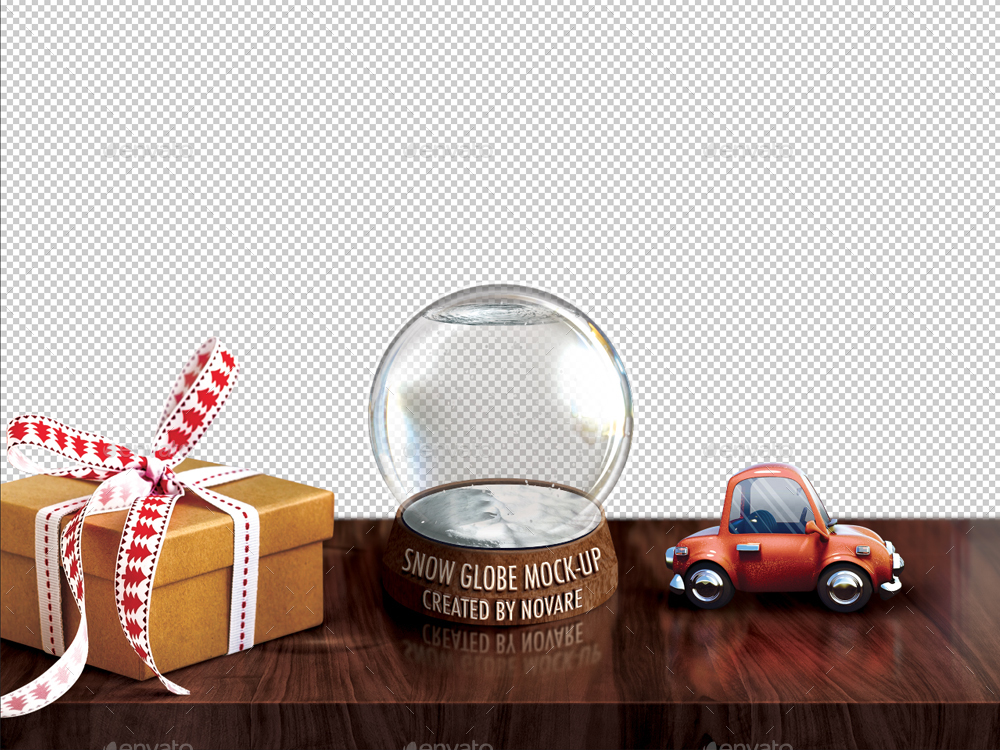 Snow Globe Mockup Xmas by novaremkt GraphicRiver