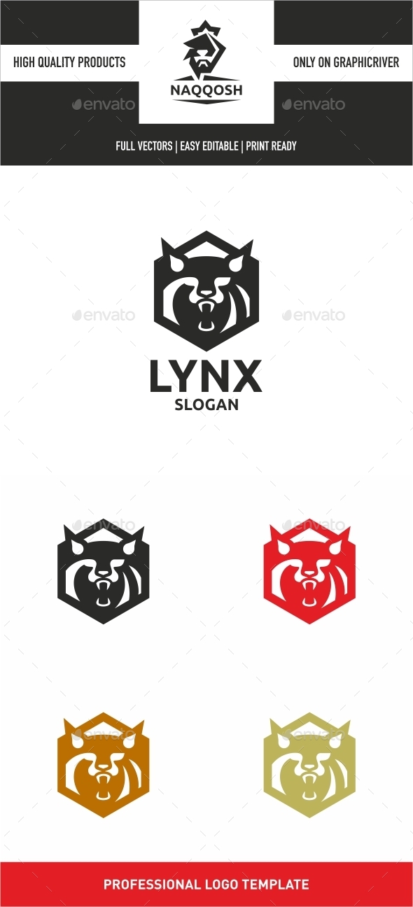 Lynx - Animals Logo Templates