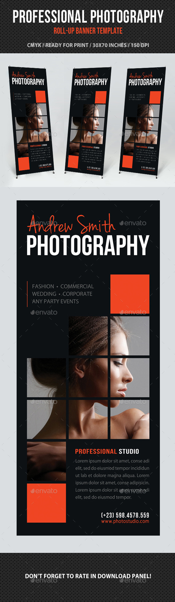 Photograph Product Multipurpose Banner 16 - Signage Print Templates