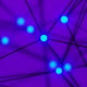 Dark Mesh And Blue Glowing Dots Dark Mesh And Blue Glowing Dots - VideoHive Item for Sale