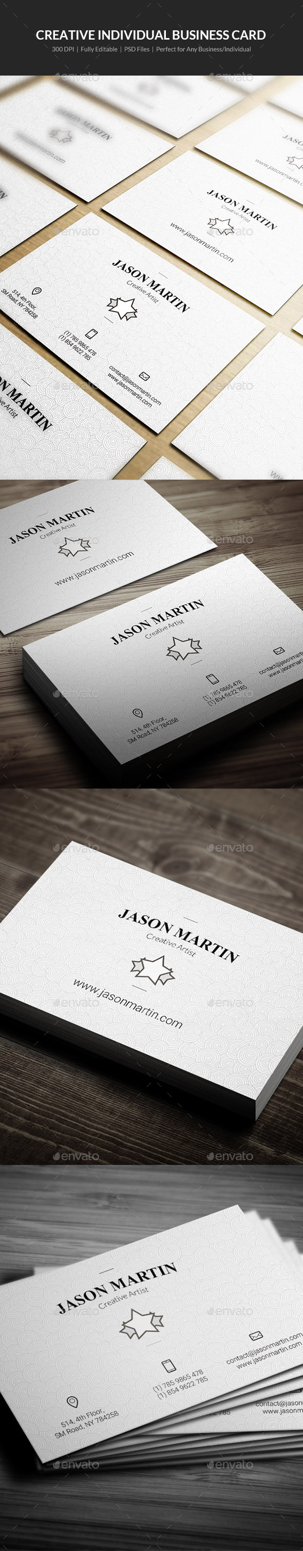 Creative Individual Business Card - 07 - Creative Business Cards