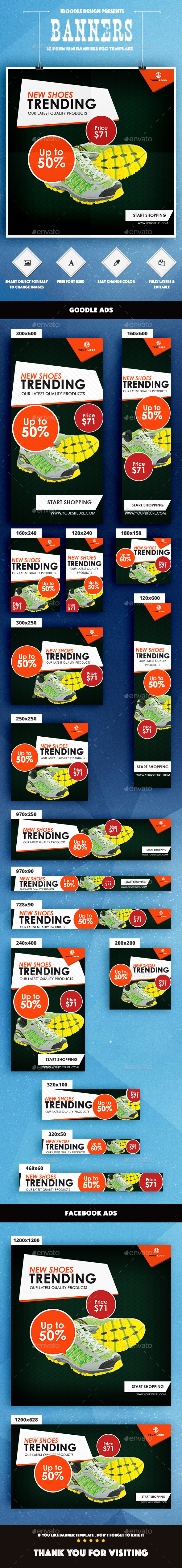 Product Banners Ad - Banners & Ads Web Elements