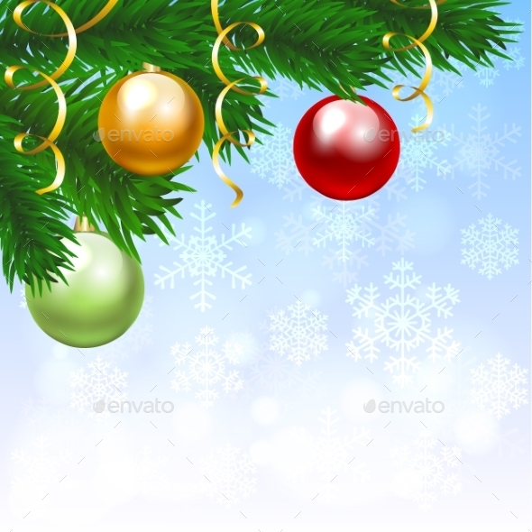 Silver Balls With Snowflakes Ornament - Christmas Seasons/Holidays