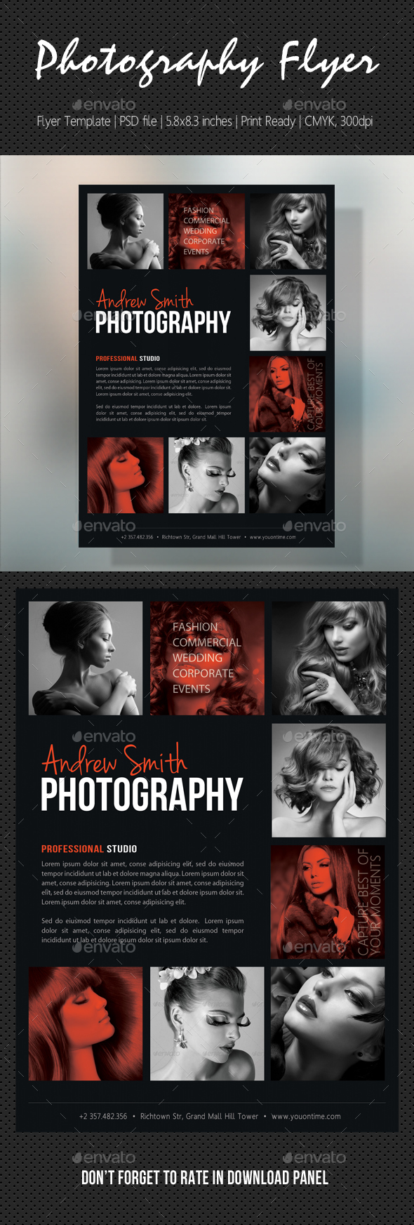 Photography Studio Flyer 17 - Flyers Print Templates