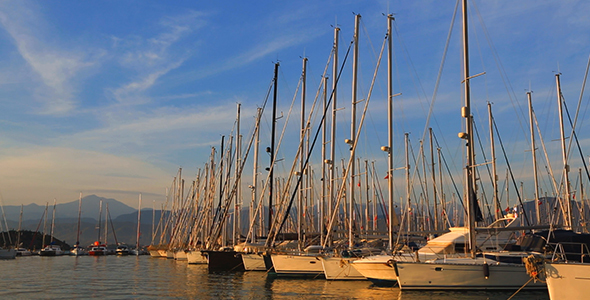 Sunset Over Marina alt