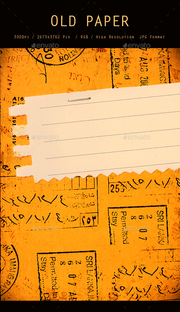 Old Paper 0238 - Textures