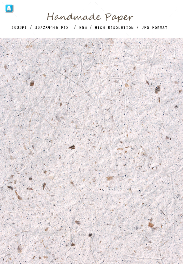 Hand Made Paper 0235 - Textures