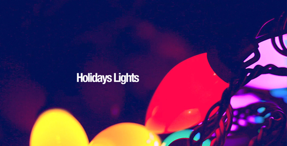 Holiday Lights - VideoHive 13720829