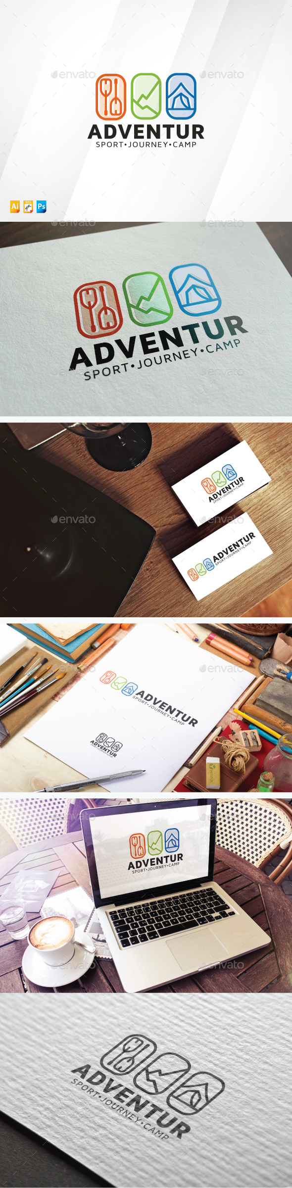 Adventure Logo - Objects Logo Templates
