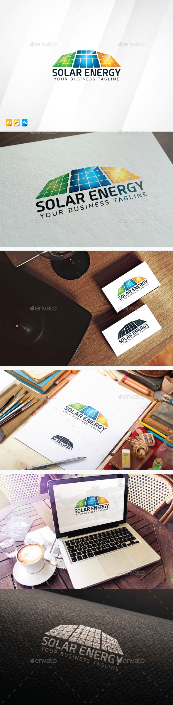 Solar Energy - Objects Logo Templates