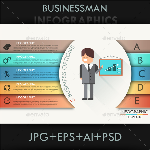 Modern Infographic Options Banner - Infographics