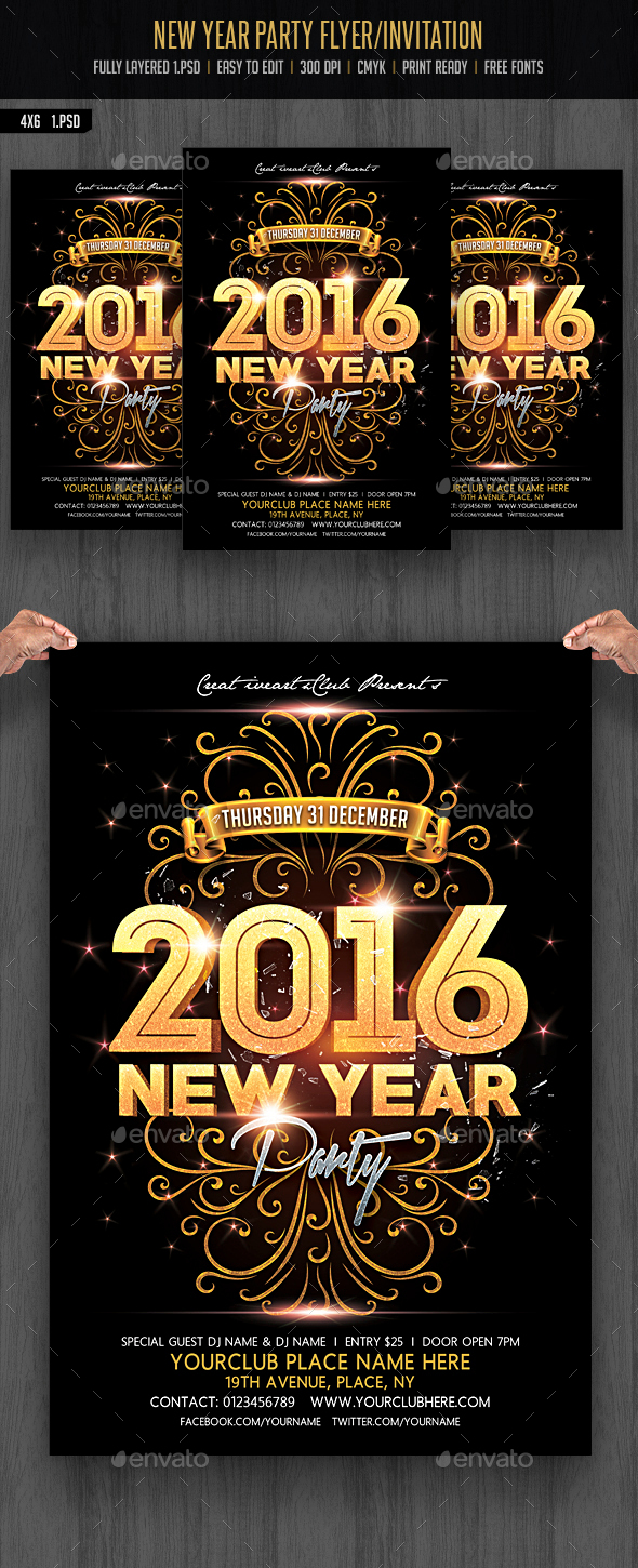New Year Party - Clubs & Parties Events