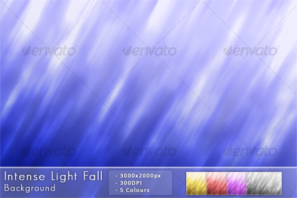 Intense Light Fall - Abstract Backgrounds
