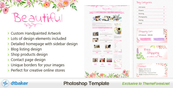 Beautiful - A - ThemeForest 13573558