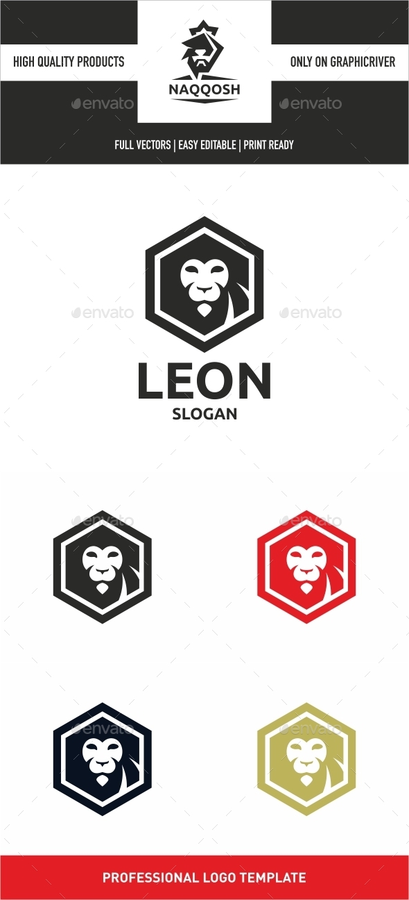 Leon - Animals Logo Templates