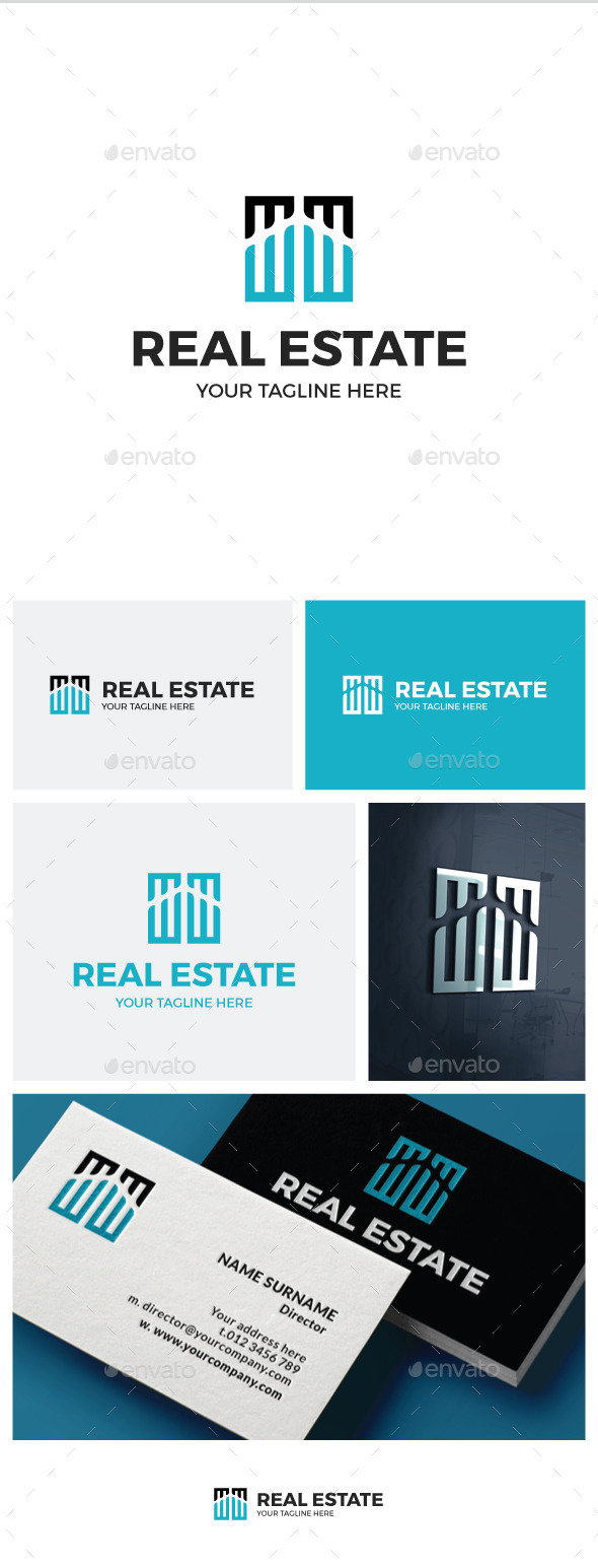 Real Estate Logo - Buildings Logo Templates