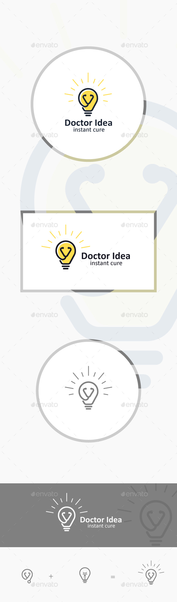 Doctor Idea - Symbols Logo Templates