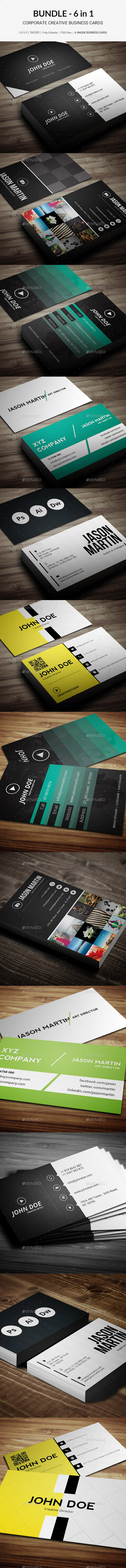 Bundle - Creative Business Cards - B2 - Creative Business Cards