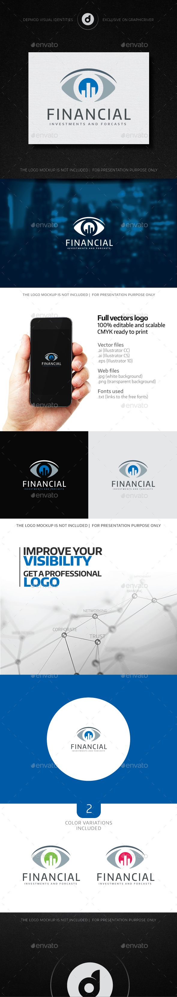 Financial Logo - Symbols Logo Templates