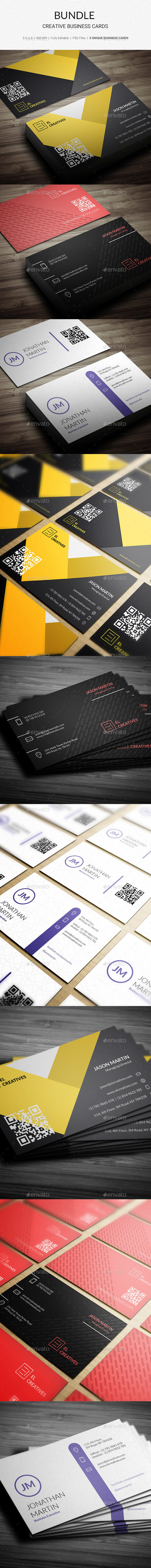 Bundle - Creative Business Cards - 155 - Creative Business Cards
