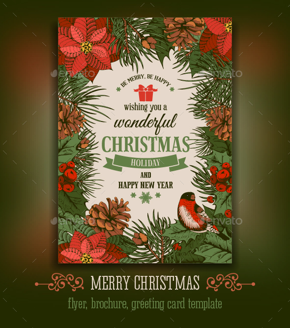 Merry Christmas Card - Christmas Seasons/Holidays