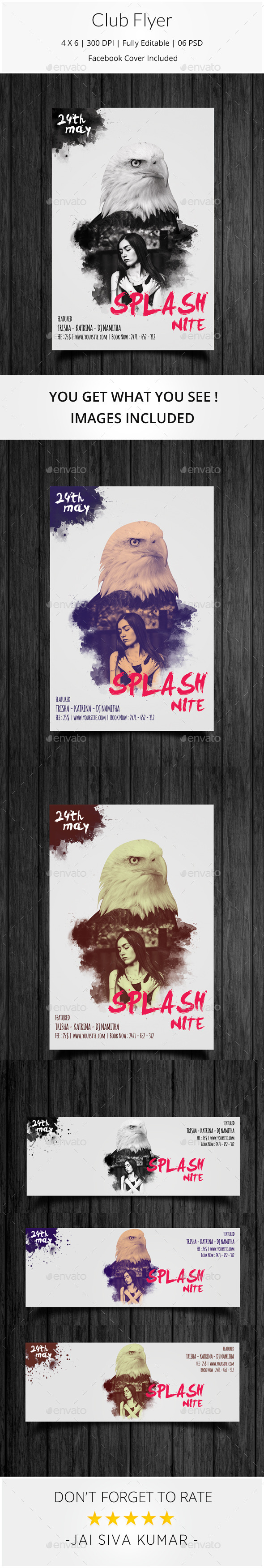 Club Flyer - Clubs & Parties Events