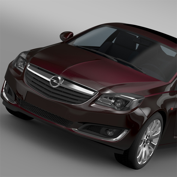 Opel Insignia Hatchback - 3Docean 13737976