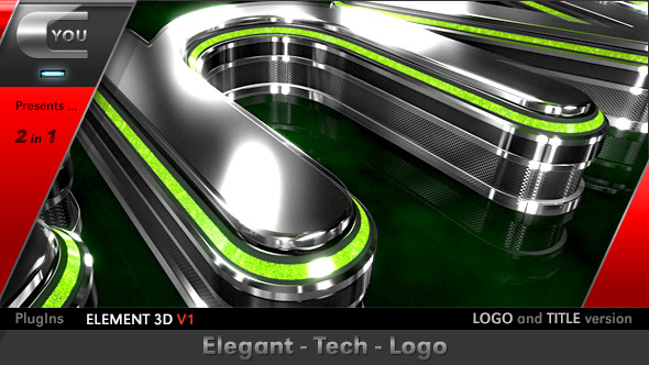 Elegant Tech Logo - VideoHive 6850738