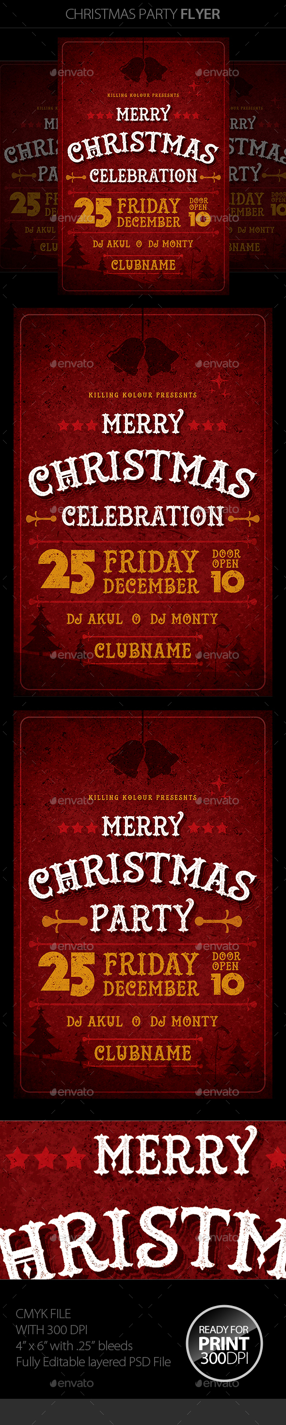 Christmas Party Flyer - Holidays Events