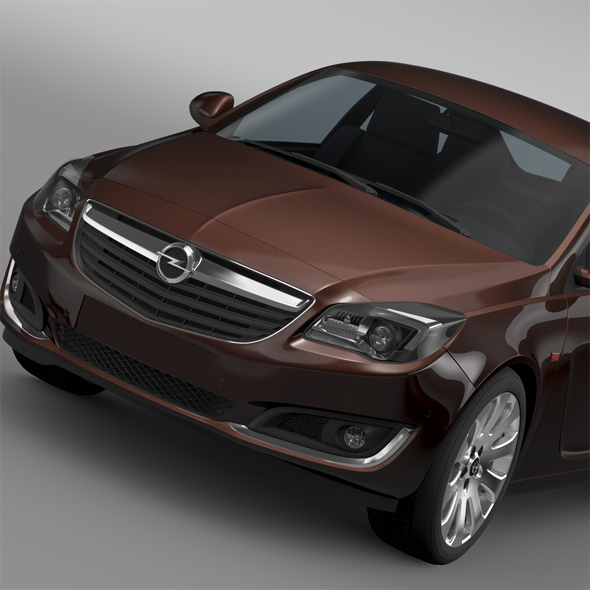 Opel Insignia Turbo - 3Docean 13739358