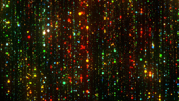 Christmas Colorful Particle Rain New Year alt