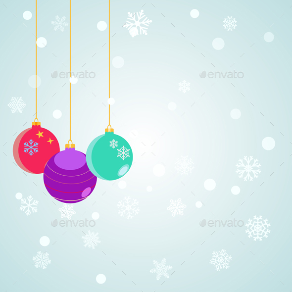 Hanging Christmas Balls - Christmas Seasons/Holidays