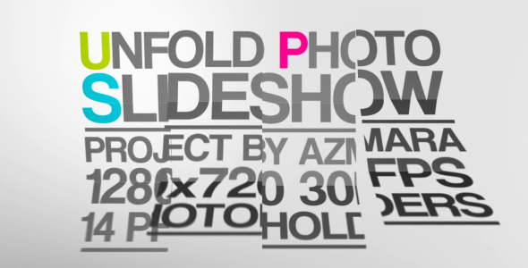 Unfold Photo Slideshow - VideoHive 164176