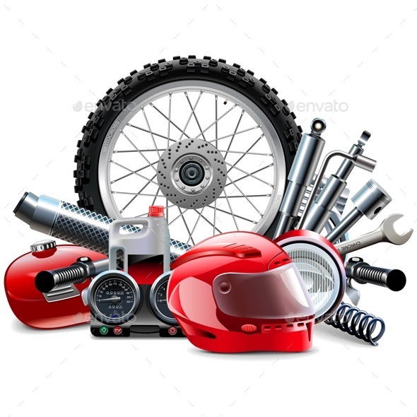 Motorcycle Spares Concept - Sports/Activity Conceptual