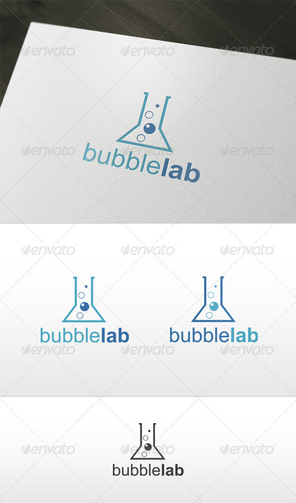 Bubble Lab Logo - Symbols Logo Templates