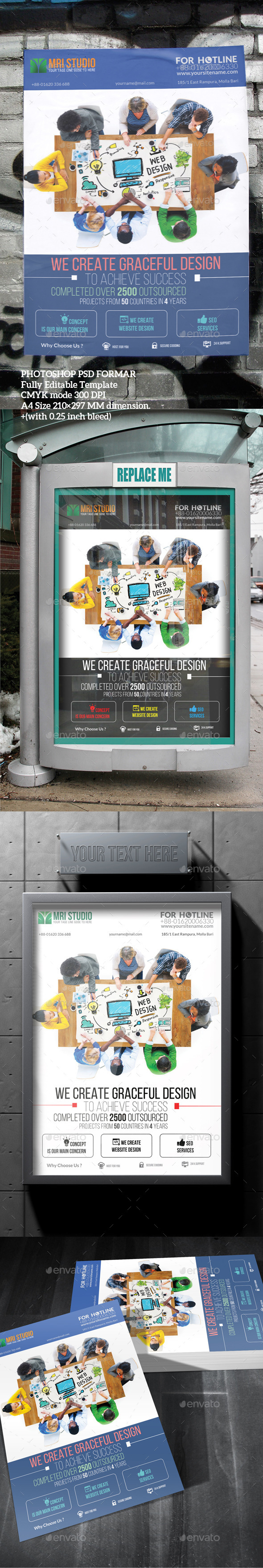Web Development Flyer - Flyers Print Templates