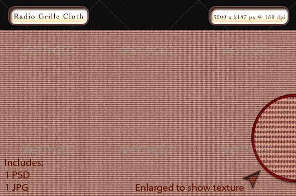 Radio Grille Cloth - Patterns Backgrounds