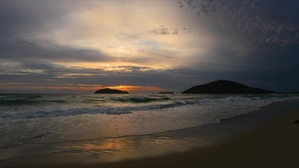 Beautiful Sunrise on the Beach