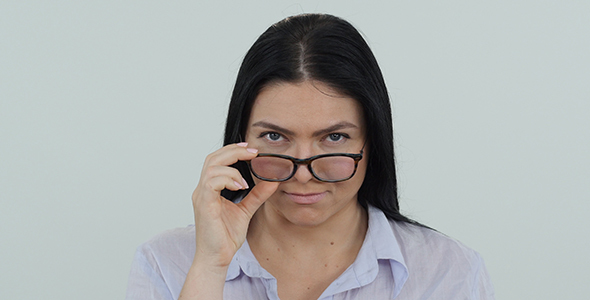 Woman with Glasses