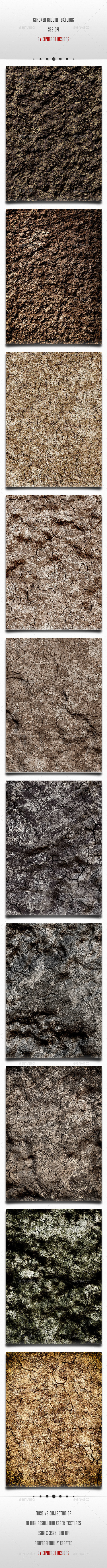 Cracked Ground Textures - Stone Textures