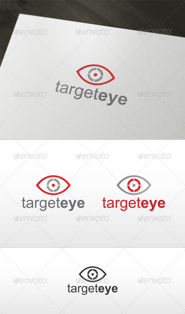 Target Eye Logo - Symbols Logo Templates