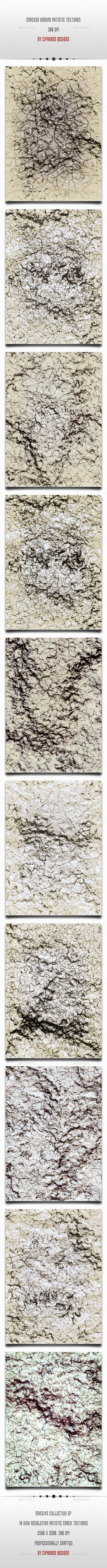 Cracked Ground Artistic Textures - Stone Textures