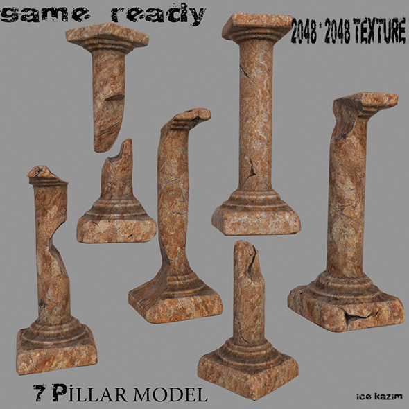 Pillar_Set - 3Docean 13750144