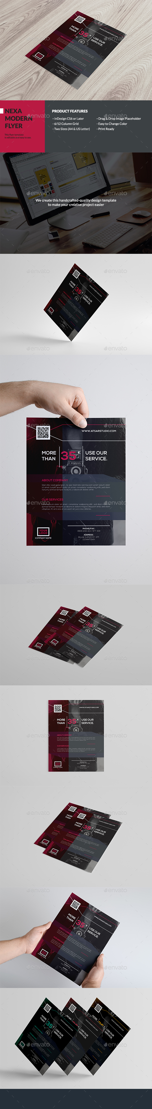 Nexa Modern Flyer - Corporate Brochures