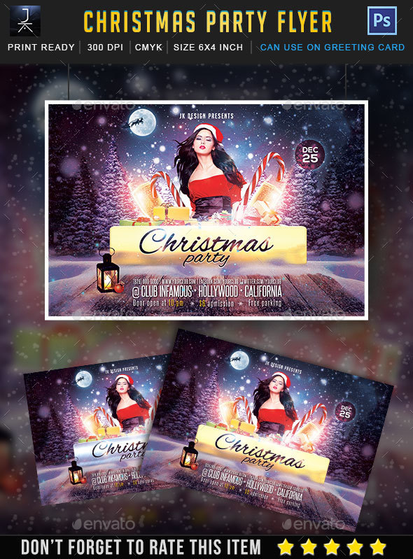Christmas Party - Print Templates